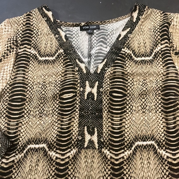 Snake-skin tunic dress - Picture 2 of 5